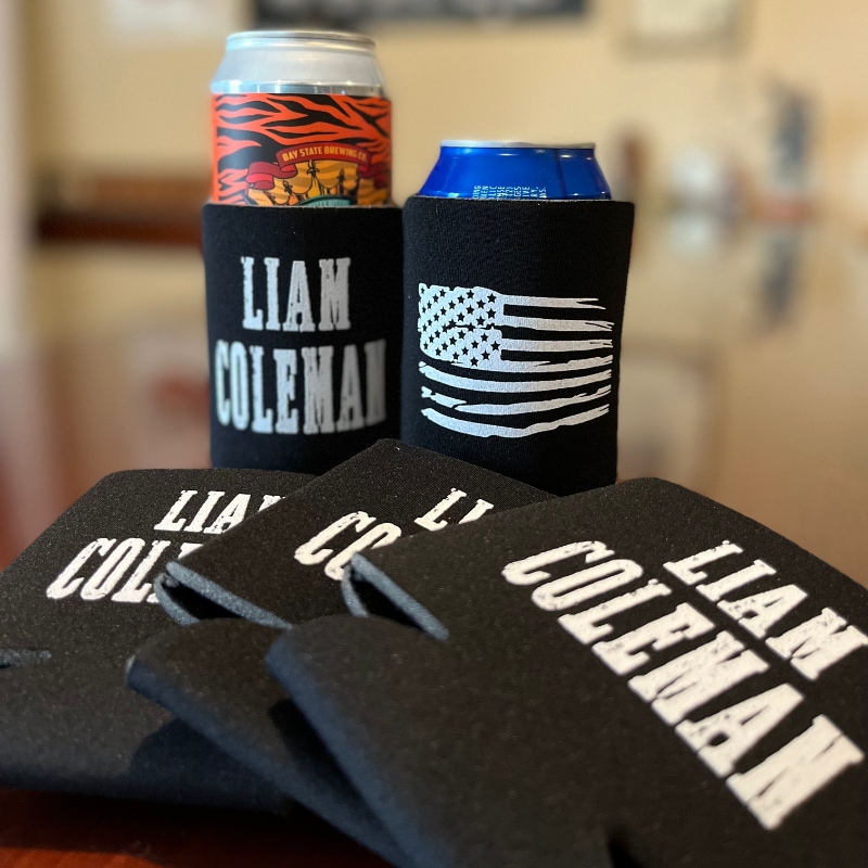 Liam Coleman Koozie – 4-Pack with FREE shipping!